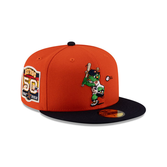 Houston Astros Mascot Orange 59FIFTY Fitted Hat - New Era Cap