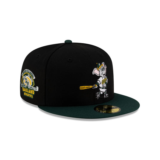 Athletics Mascot Black 59FIFTY Fitted Hat - New Era Cap