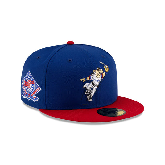 Texas Rangers Mascot Blue 59FIFTY Fitted Hat - New Era Cap