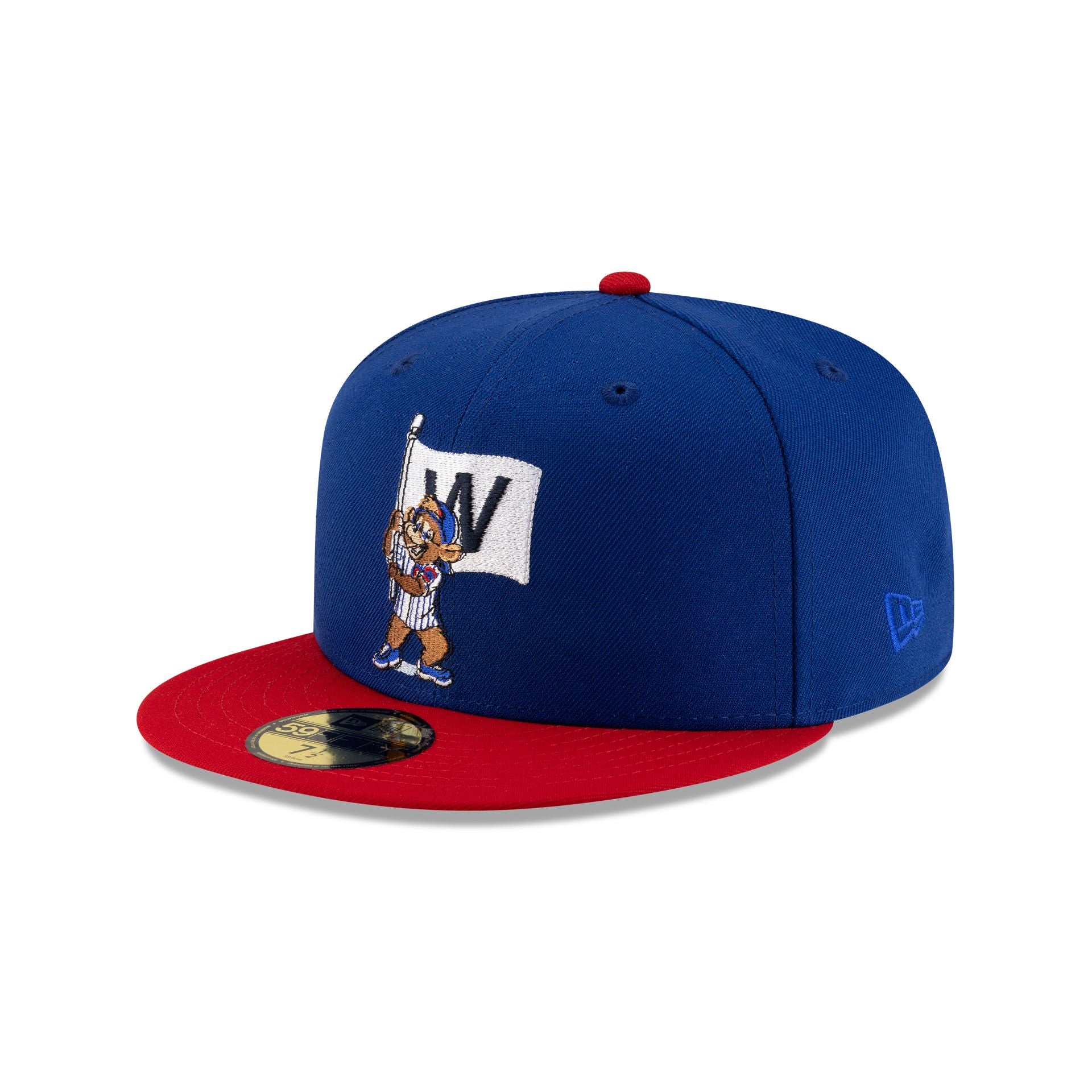 Casquette ajustée Chicago Cubs New Era bleu clair/bleu roi 59FIFTY profil bas, collection entraînement de Casquette ajustée Chicago Cubs New Era bleu clair/bleu roi 59FIFTY profil bas, collection entraînement de