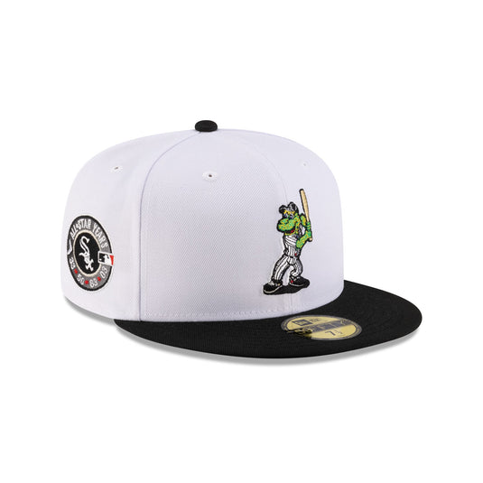 Chicago White Sox Mascot White 59FIFTY Fitted Hat - New Era Cap