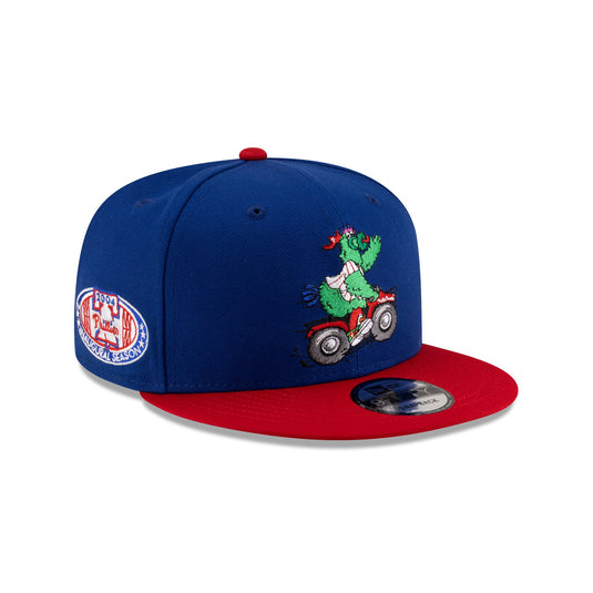 Philadelphia Phillies Mascot Blue 9FIFTY Snapback Hat - New Era Cap