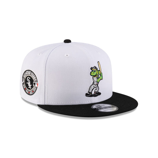 Chicago White Sox Mascot White 9FIFTY Snapback Hat - New Era Cap