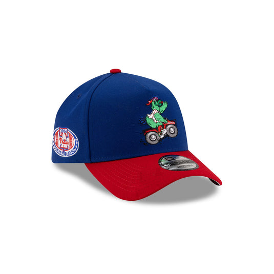 Philadelphia Phillies Mascot Blue 9FORTY A-Frame Snapback Hat - New Era Cap