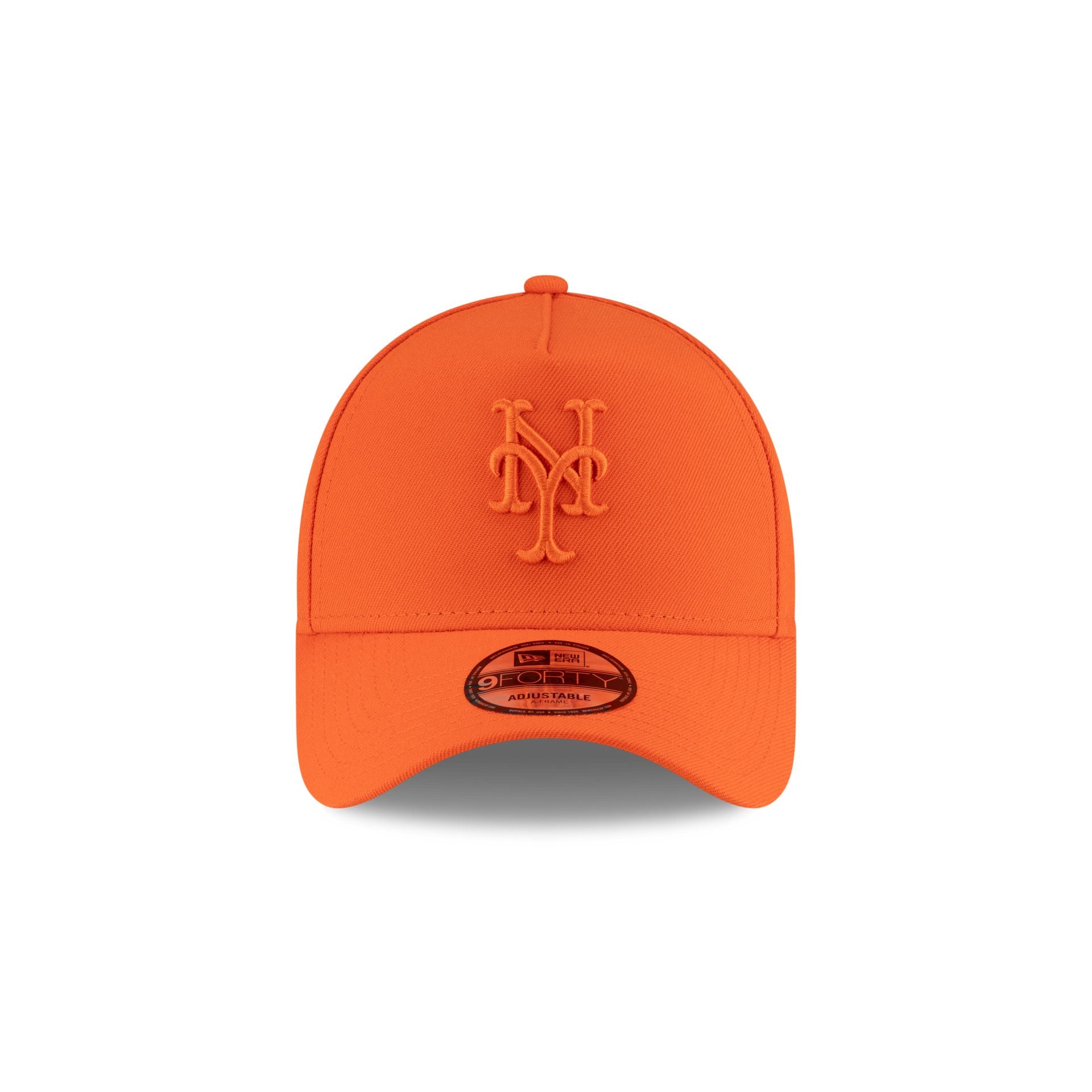New York Mets Orange 9FORTY A-Frame Snapback Hat – New Era Cap