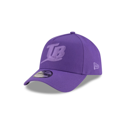 Tampa Bay Rays Varsity Purple 9FORTY A-Frame Snapback Hat - New Era Cap