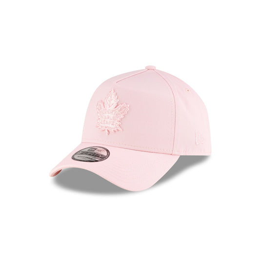 Toronto Maple Leafs Pink 9FORTY A-Frame Snapback Hat - New Era Cap