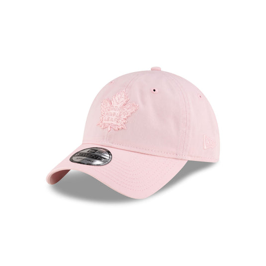 Toronto Maple Leafs Pink 9TWENTY Adjustable Hat - New Era Cap