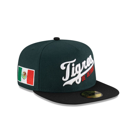 Just Caps Cinco de Mayo Detroit Tigers 59FIFTY A-Frame Fitted Hat - New Era Cap