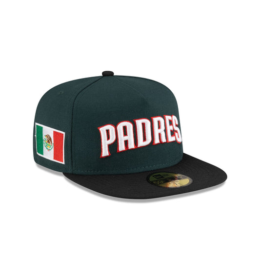 Just Caps Cinco de Mayo San Diego Padres 59FIFTY A-Frame Fitted Hat - New Era Cap