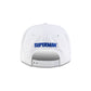 Superman White 9SEVENTY Stretch-Snap Hat