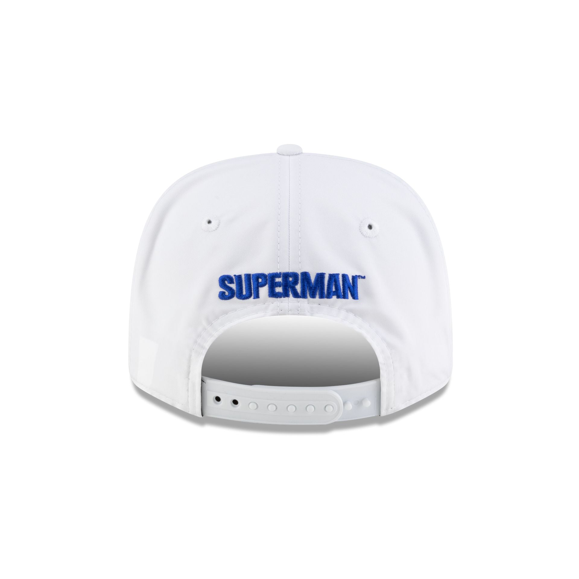 Superman White 9SEVENTY Stretch-Snap Hat