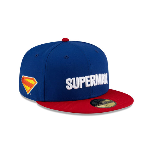 Superman Wordmark 59FIFTY Fitted Hat - New Era Cap