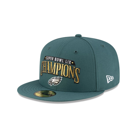 Philadelphia Eagles Super Bowl LIX Champions 9FIFTY Snapback Hat - New Era Cap