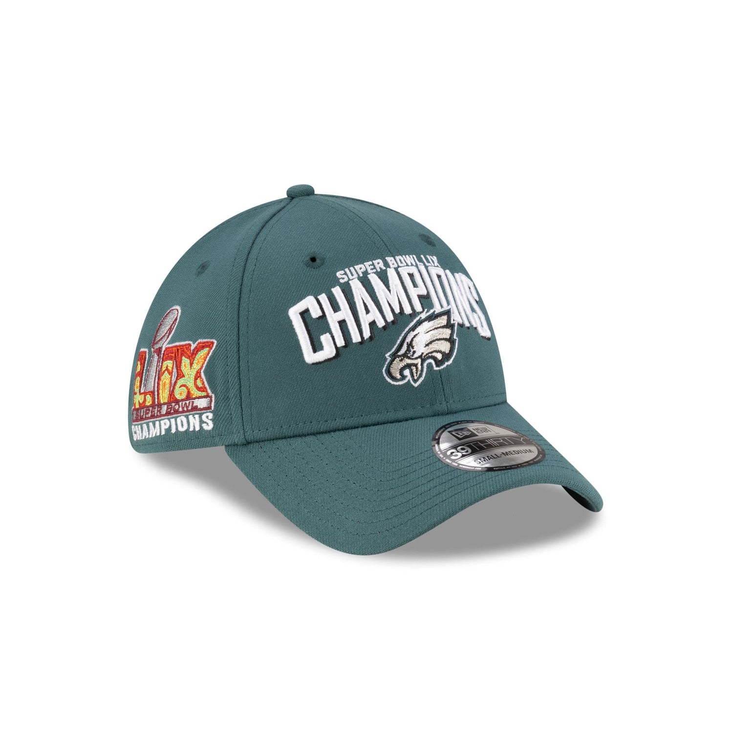 Philadelphia Eagles Super Bowl LIX Champions 39THIRTY Stretch Fit Hat
