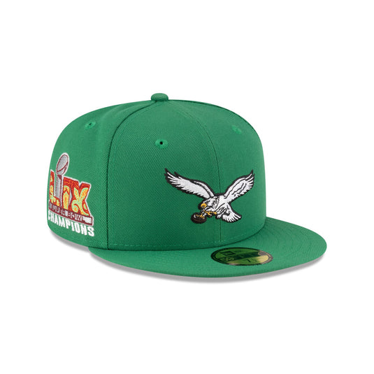 Philadelphia Eagles Super Bowl LIX Champions 59FIFTY Fitted Hat - New Era Cap