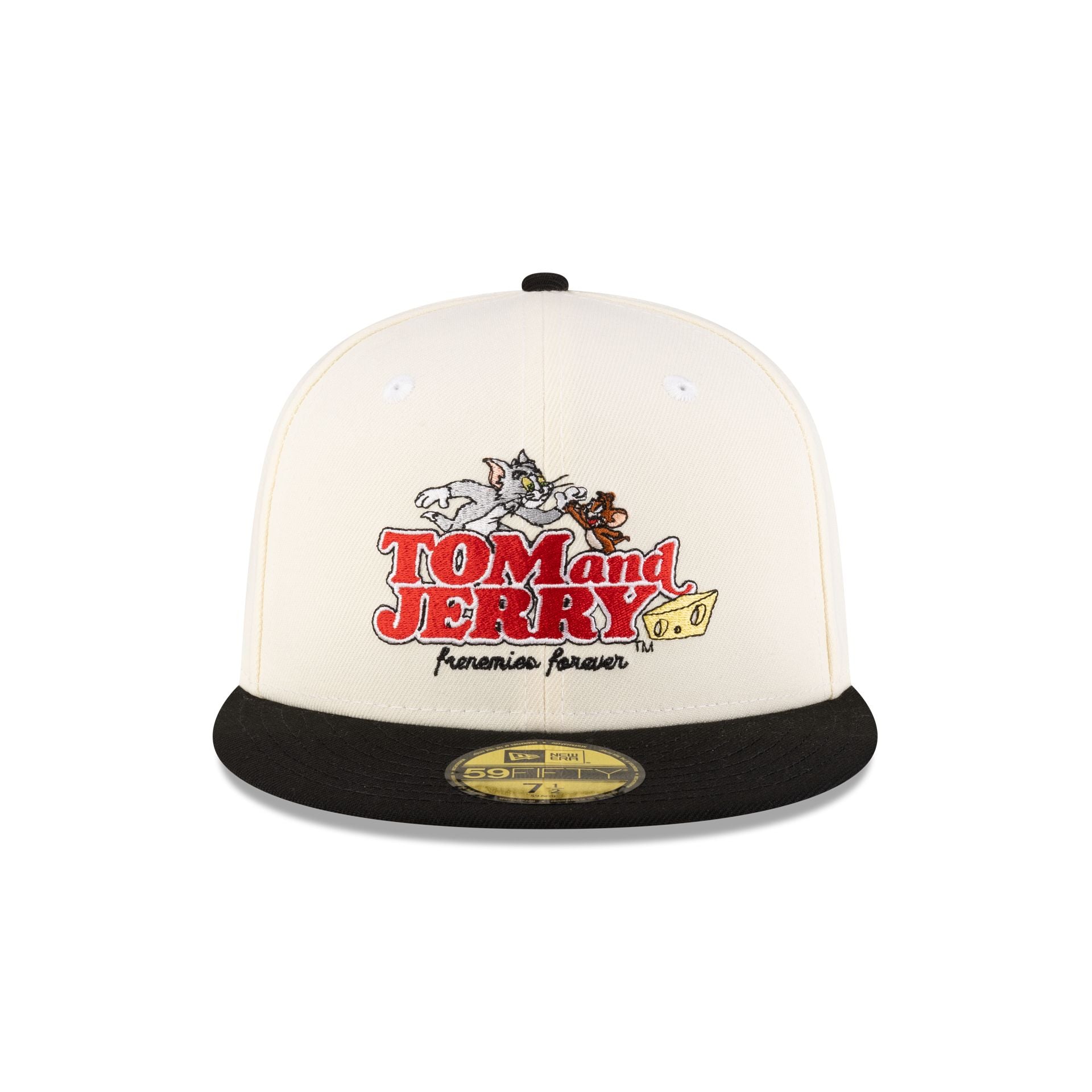 Tom and Jerry Chrome Black 59FIFTY Fitted Hat