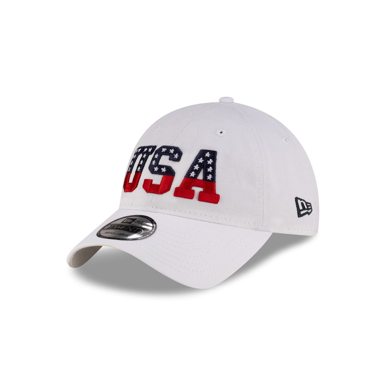 New Era Cap USA Stars White 9TWENTY Adjustable Hat