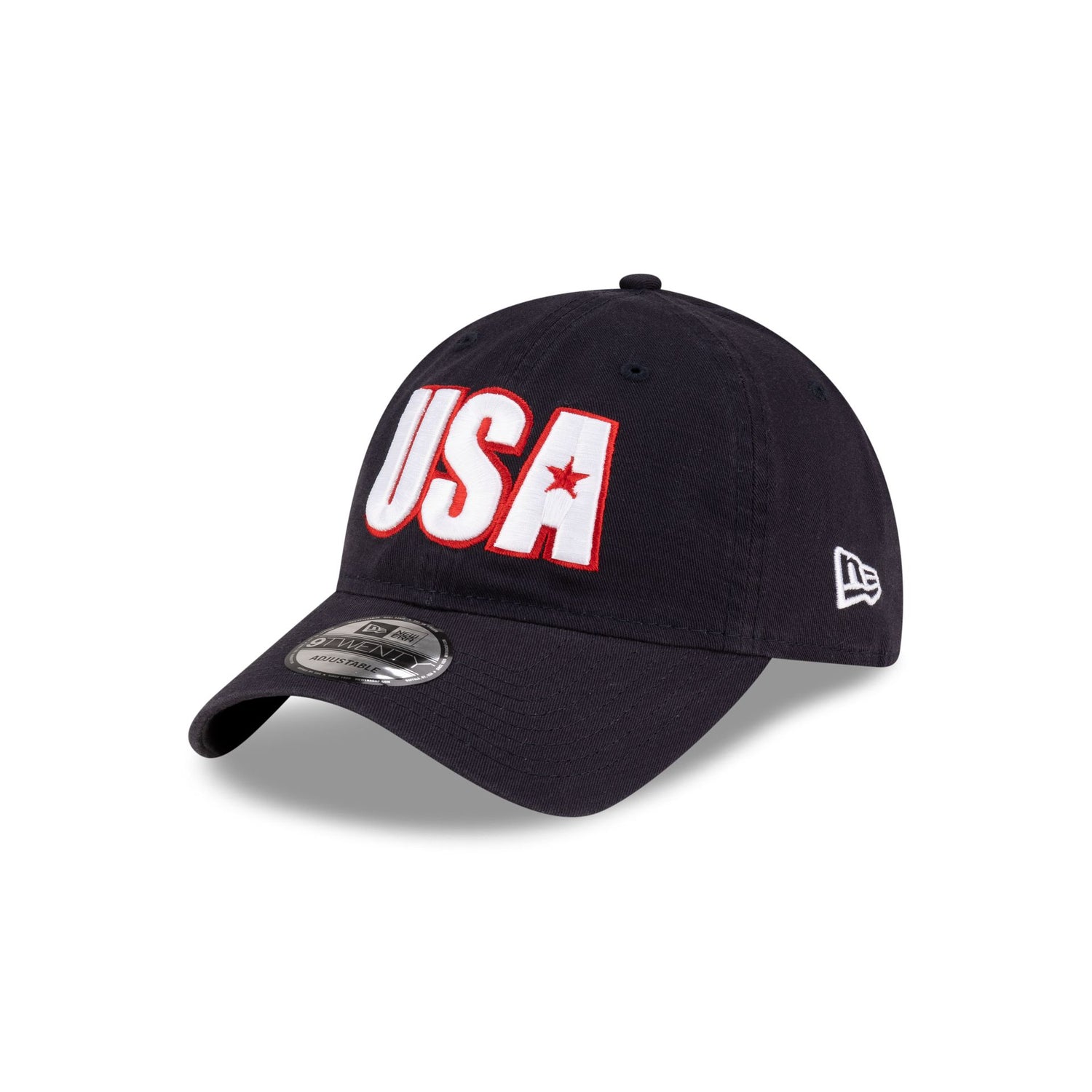 New Era Cap USA Star Navy 9TWENTY Adjustable Hat