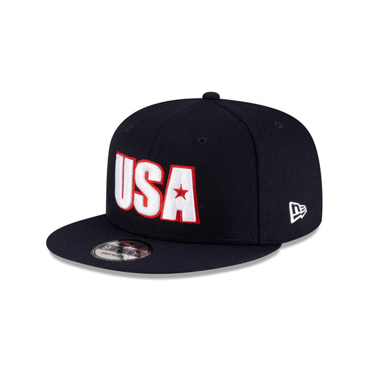 New Era Cap USA Star Navy 9FIFTY Snapback Hat - New Era Cap
