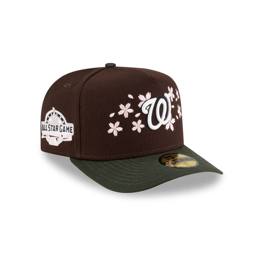 Just Caps Cherry Blossom Washington Nationals 59FIFTY A-Frame Fitted Hat - New Era Cap