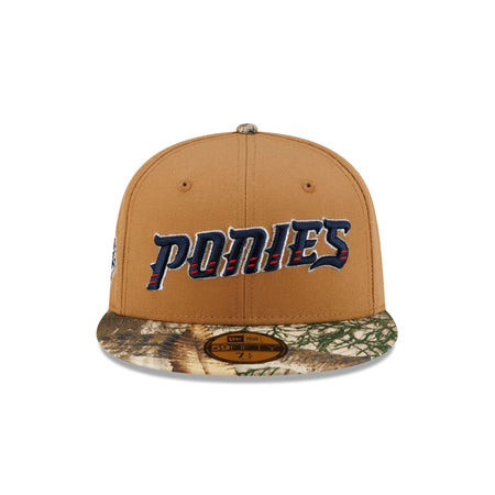 Just Caps Realtree Binghamton Rumble Ponies 59FIFTY Fitted Hat