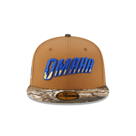 Just Caps Realtree Omaha Storm Chasers 59FIFTY Fitted Hat
