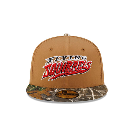 Just Caps Realtree Richmond Flying Squirrels 59FIFTY Fitted Hat