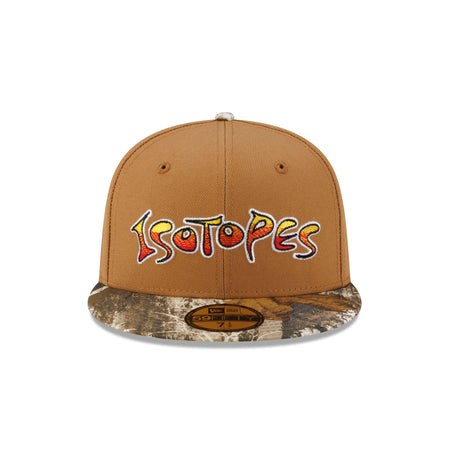 Just Caps Realtree Albuquerque Isotopes 59FIFTY Fitted Hat
