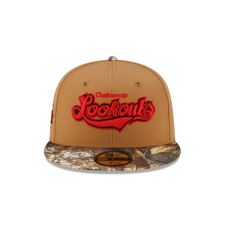 Just Caps Realtree Chattanooga Lookouts 59FIFTY Fitted Hat