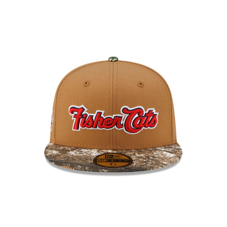 Just Caps Realtree New Hampshire Fisher Cats 59FIFTY Fitted Hat