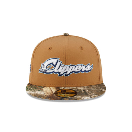 Just Caps Realtree Columbus Clippers 59FIFTY Fitted Hat