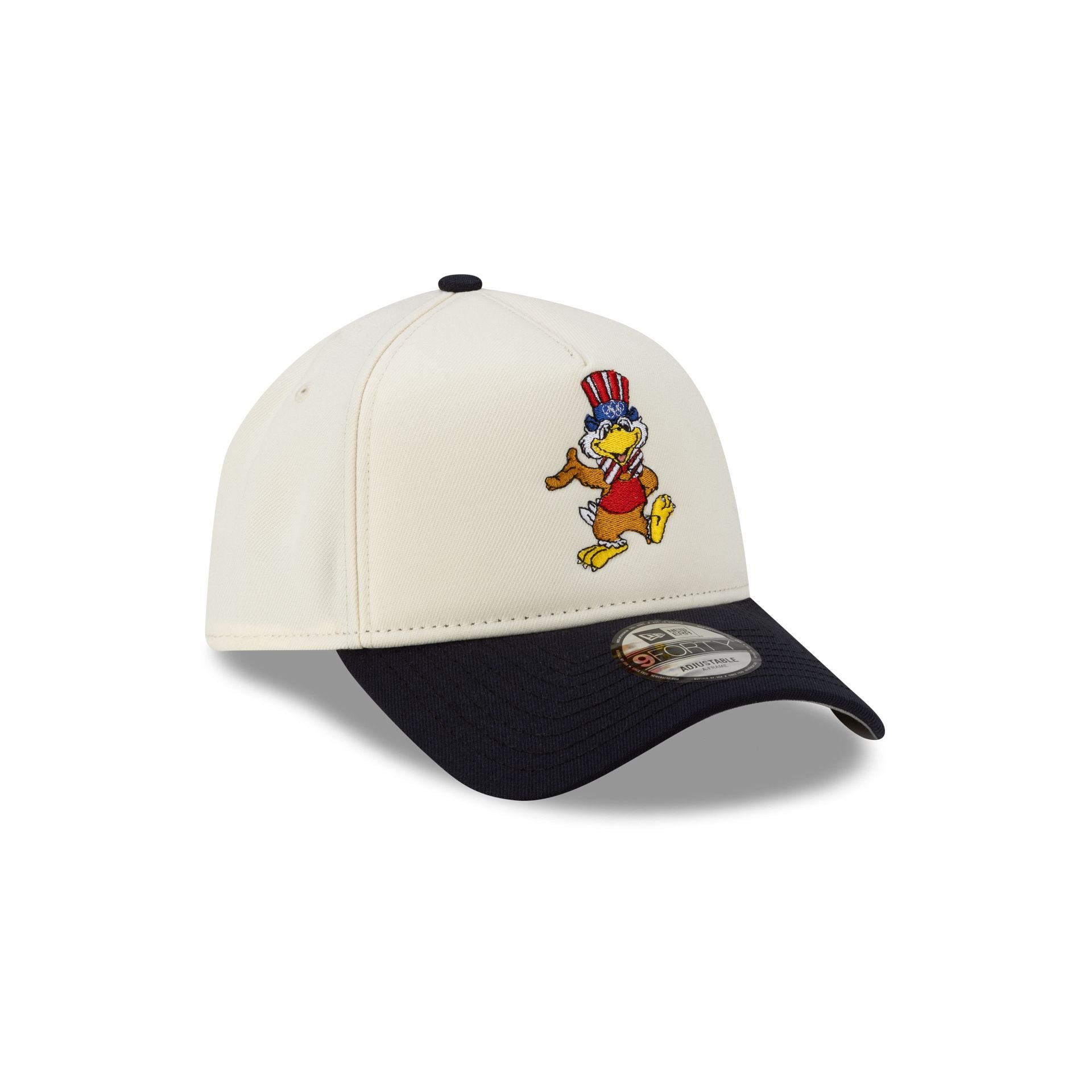 Olympic Heritage Los Angeles 1984 Olympic Games Eagle Chrome White Navy 9FORTY A-Frame Snapback Hat