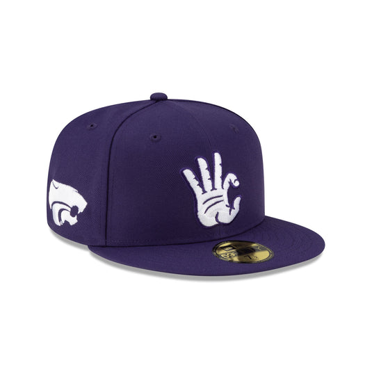 Kansas State Wildcats Hand Signs 59FIFTY Fitted Hat - New Era Cap