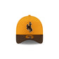 Wyoming Cowboys Gold 9FORTY A-Frame Snapback Hat