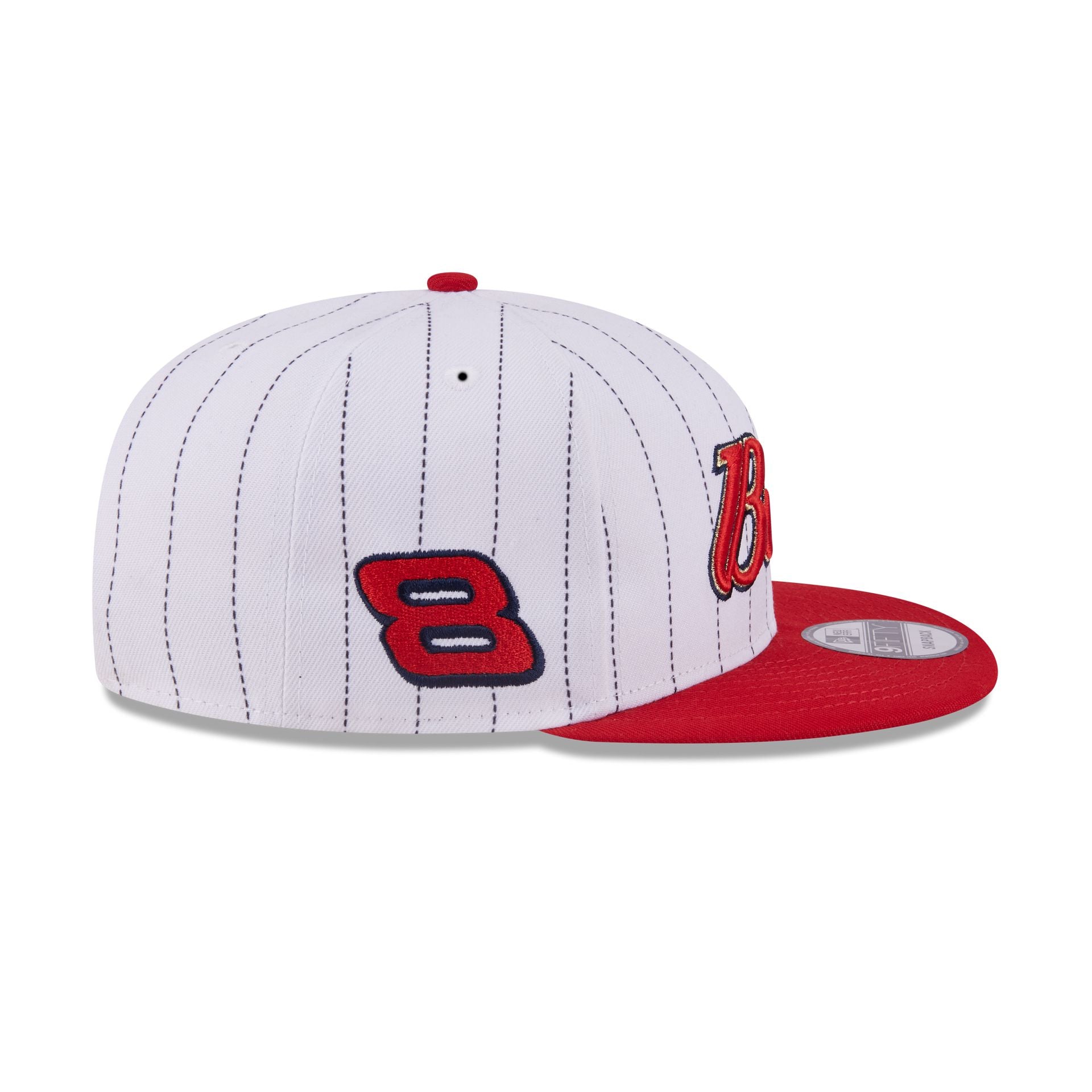 Dale Earnhardt Jr. x Budweiser Pinstripe 9FIFTY Snapback Hat – New