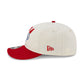 Team USA Chrome White Red Retro Crown 9FIFTY Snapback Hat