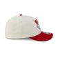Team USA Chrome White Red Retro Crown 9FIFTY Snapback Hat