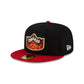 Coming to America Zamunda Black Orange 59FIFTY Fitted Hat