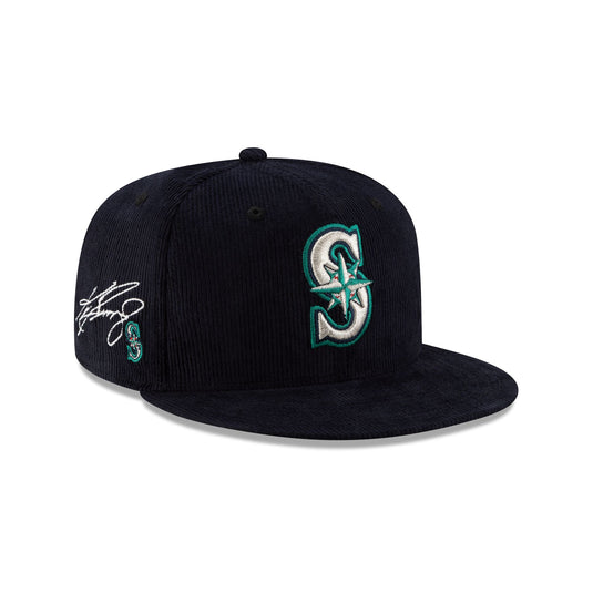 Just Caps Player Corduroy Seattle Mariners Ken Griffey Jr. 59FIFTY Fitted Hat - New Era Cap