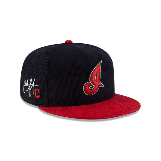 Just Caps Player Corduroy Cleveland Guardians CC Sabathia 59FIFTY Fitted Hat - New Era Cap