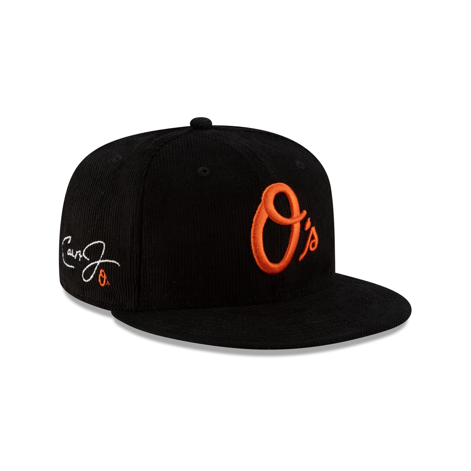 Just Caps Player Corduroy Baltimore Orioles Cal Ripken Jr. 59FIFTY Fitted Hat