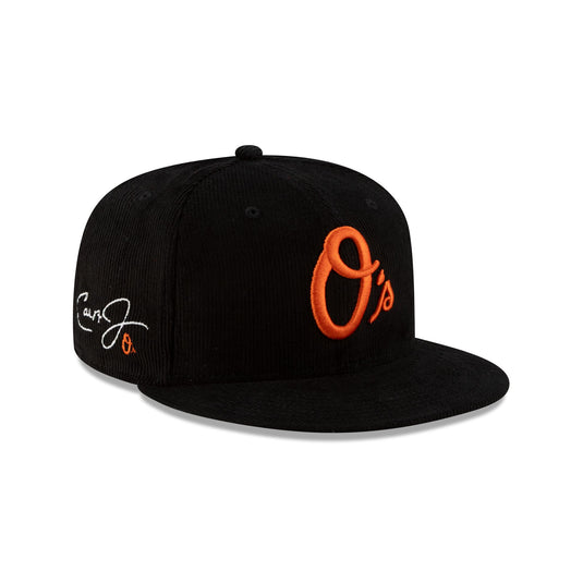 Just Caps Player Corduroy Baltimore Orioles Cal Ripken Jr. 59FIFTY Fitted Hat - New Era Cap
