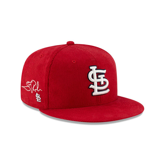 Just Caps Player Corduroy St. Louis Cardinals Scott Rolen 59FIFTY Fitted Hat - New Era Cap
