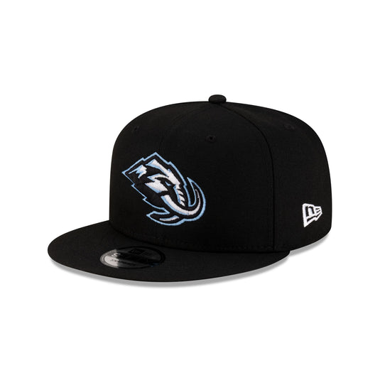Utah Mammoth Black 9FIFTY Snapback Hat - New Era Cap