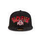 Ohio State Buckeyes Black Corduroy 59FIFTY Fitted Hat