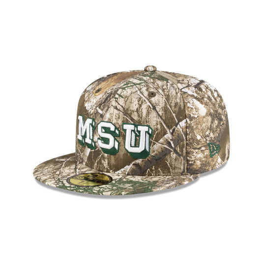 Michigan State Spartans Realtree College Vault 59FIFTY Fitted Hat - New Era Cap