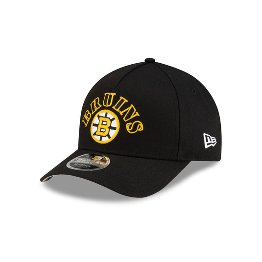 Boston Bruins Retro Arch 9FORTY M-Crown A-Frame Snapback Hat - New Era Cap