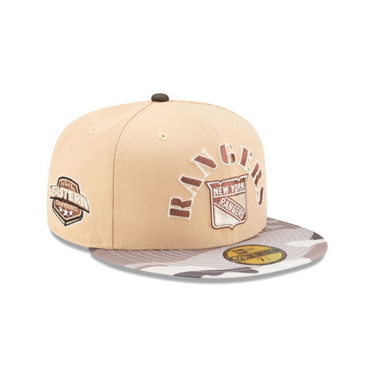 New York Rangers Retro Camo 59FIFTY Fitted Hat - New Era Cap