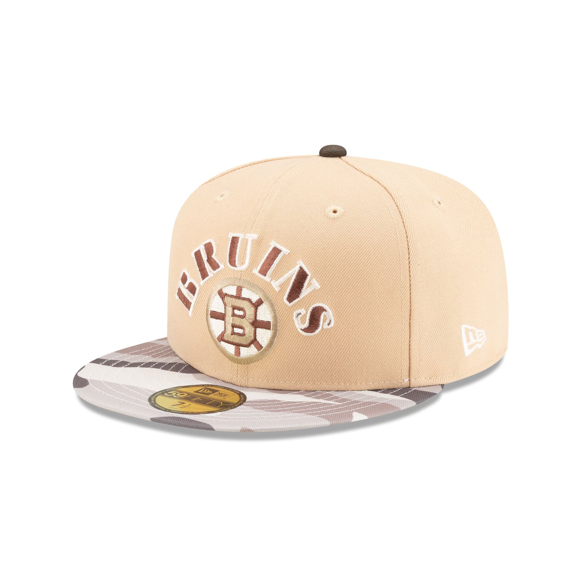 Boston Bruins Retro Camo 59FIFTY Fitted Hat